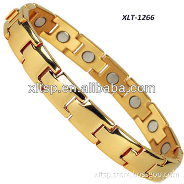 XLT-1266 18K Gold Bracelets For Men with Mangets